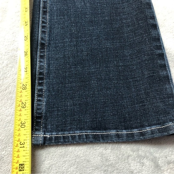Warehouse One Bottoms up Curvy Boot Dark Wash Denim Jeans - Picture 9 of 10